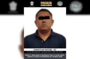 Christian Michel “N” fue detenido por su probable participación en el homicidio de dos hombres durante un enfrentamiento armado en Naucalpan.