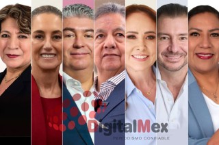 Delfina Gómez, Claudia Sheinbaum, Juan Carlos González, Higinio Martínez, Cristina Ruiz, Elias Rescala, Edna Talavera