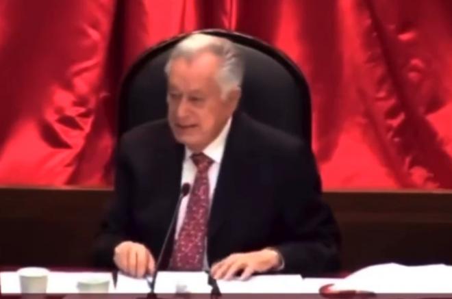 Esto provocó los gritos de la fracción panista al recordarle que él entonces se desempeñaba como Secretario de Gobernación