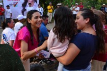 Zudikey Rodríguez enfatiza su compromiso con el deporte, la educación y la salud gratuita para todos los ciudadanos.
