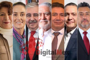 Delfina Gómez, Claudia Sheinbaum, Ricardo Sodi, Marco Antonio Nava y Navas, José Arnulfo Silva, Ricardo Moreno, Luis Domingo Zenteno
