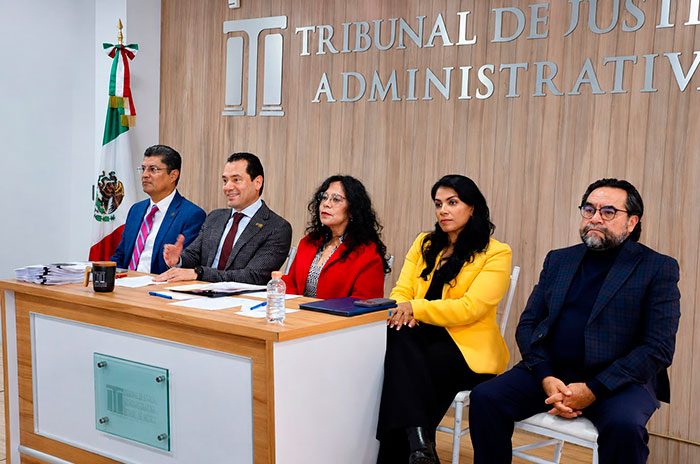Autoridades del TRIJAEM y representantes de municipios del Valle de Toluca participaron en la Primera Mesa de Trabajo para fortalecer la legalidad en los ayuntamientos y prevenir conflictos administrativos que deriven en demandas ciudadanas.