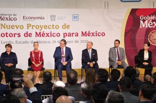 La presidenta Claudia Sheinbaum Pardo encabezó en la planta de General Motors en Toluca la presentación del proyecto “General Motors de México para México”.