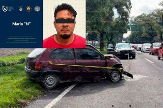 Mario “N” fue capturado en el municipio de Juárez, Nuevo León, tras ser señalado como el presunto responsable del feminicidio de Wuendy Saray.