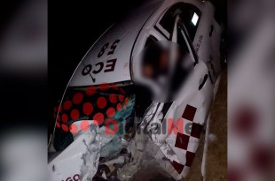 La carretera fue cerrada mientras la FGJEM realizaba las diligencias