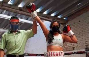 Miriam la " Elegante " Rosales logró su noveno triunfo de manera consecutiva en su carrera profesional venciendo por nocaut en el tercer asalto a su oponente en la perla tapatía