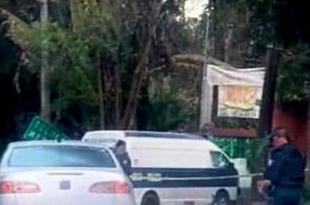 El accidente sucedió en la comunidad de El Refugio, cerca del Hotel Misión, en la carretera hacia Valle de Bravo.