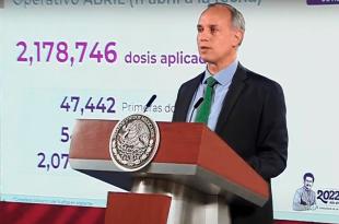 López-Gatell informó que Pfizer entregará dosis después del segundo trimestre de este año para niños de 5 a 11 años.