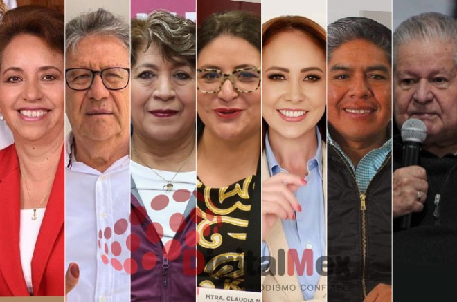 Maricela Serrano, Jesús Tolentino, Delfina Gómez, Claudia Hernández, Cristina Ruiz, Efrén Pedro Herrera, Axell García