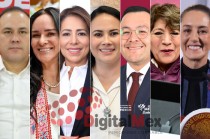 Alejandro Castro, Isabel Sánchez, Ivonne Ruiz, Alejandra del Moral, Daniel Sibaja, Delfina Gómez, Claudia Sheinbaum