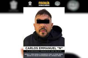 Carlos Emmanuel “N” fue vinculado a proceso por su probable participación en un secuestro exprés con fines de robo contra un transportista que trasladaba un cargamento de frazadas sobre la autopista México-Querétaro.