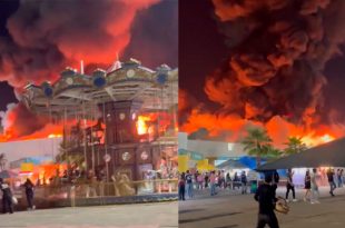 Video: ¡Tragedia en Tabasco! Incendio en nave del parque deja cinco muertos
