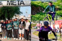 El recorrido de montaña promovió la activación física y la convivencia familiar.