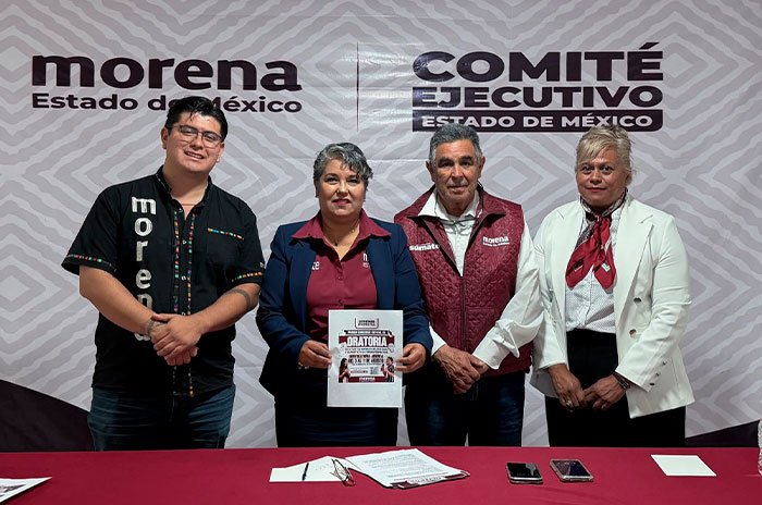 Luz Ma Hernández presentó la agenda del Mes de las Juventudes de Morena en el Estado de México.