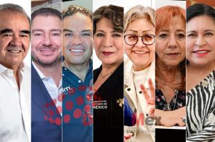 Maurilio Hernández, Elías Rescala, Enrique Vargas, Delfina Gómez, Martha Guerrero, Rosario Piedra, Ana Lilia Rivera