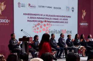 Delfina Gómez felicitó a los deportistas del Estado de México, quienes gracias a su esfuerzo y dedicación, participarán en la justa continental.