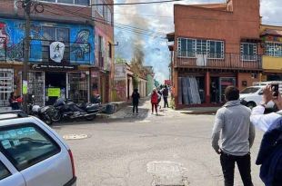 La explosión se registró en una vivienda ubicada en Prolongación Ignacio Manuel Altamirano.