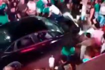 Video: Conductor atropella a aficionados durante festejos mundialistas en Cabo San Lucas