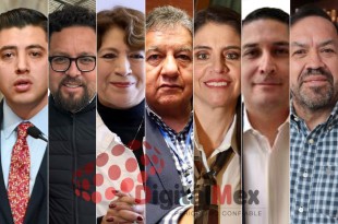 Carlos Zurita, Valentín Martínez, Delfina Gómez, Higinio Martínez, Laura Benhumea, Luis Raúl Ortiz, Edgar Rosales