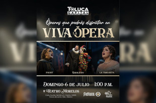 El espectáculo, estará acompañado por el Ensamble de Voces, integrado por cuatro intérpretes, representantes culturales de Toluca en México con proyección nacional e internacional.