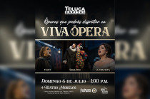 El espectáculo, estará acompañado por el Ensamble de Voces, integrado por cuatro intérpretes, representantes culturales de Toluca en México con proyección nacional e internacional.