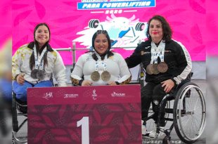 Nueve atletas mexiquenses compitieron en el Circuito Nacional de Para Powerlifting 2026; siete de ellos se colocaron entre los tres primeros lugares.