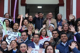 El candidato por la planilla Cambio Sindical, se comprometió a trabajar con esmero y dedicación por sus más de 105 mil compañeros y compañeras.