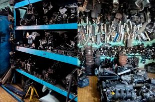 La Fiscalía localizó motores y piezas automotrices en un predio de la México-Texcoco.