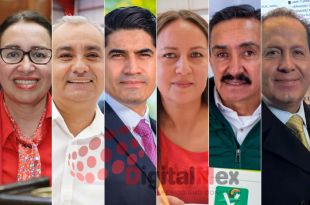 Azucena Cisneros, Isidro Moreno, José Espinoza, Violeta Morales, Rafael Osornio, Eruviel Ávila