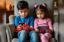La investigación, dirigida por Yunyu Xiao del Weill Cornell Medical College, muestra que casi el 50 % de los niños presenta adicción al celular y 40 % a videojuegos