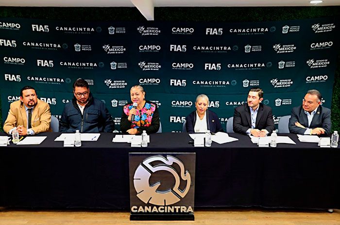 María Eugenia Rojano Valdés, secretaria del Campo del Estado de México, presentó el 5º Foro Internacional Agroindustrial (FIA 5).