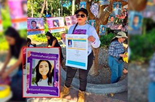Inocencia González mantiene la búsqueda de Cynthia desaparecida en Veracruz