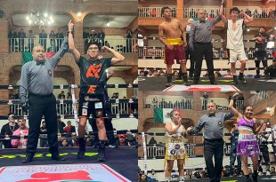 El púgil mexiquense Antonio “Inca” Flores venció por nocaut en el primer round a Jesús Reynaldo Chun Bautista en la pelea estelar.