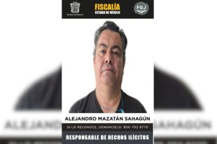 Alejandro Mazatán Sahagún fue reaprehendido en Querétaro tras evadir la justicia por una condena relacionada con abuso sexual contra una menor en Atizapán de Zaragoza.