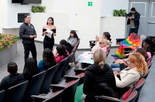 Víctor Leopoldo Delgado Pérez, presidente de la CODHEM, reiteró el compromiso del organismo con la defensa de los derechos humanos de la población LGBTTTIQANB+