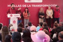 Isaac Montoya entregó la rehabilitación del espacio público en Ampliación Mártires de Río Blanco.