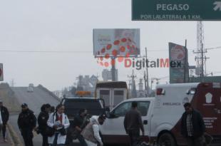 El percance sucedió en el kilómetro 55+500 y la motocicleta en la que viajaba la víctima quedó tirada junto al cadáver.