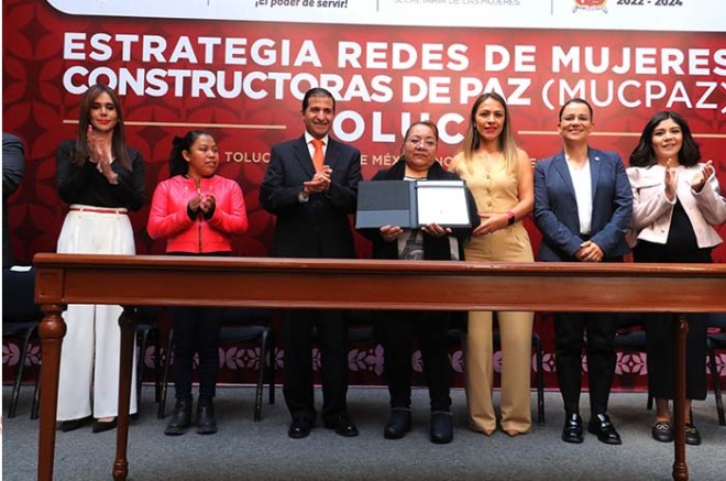 Maccise Naime reiteró que con el respaldo del gobierno estatal y la participación de las lideresas, "estamos forjando un camino diferente”.