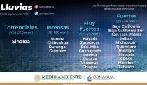 Lo peor es que de acuerdo con el Servicio Meteorológico Nacional, prevén más lluvias torrenciales