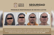 a Raúl “N”, de 35 años; Lorena “N”, de 29 años; José “N”, de 35 años, y Eulalio “N”, de 72 años