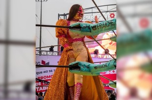 Reina Dorada mencionó que, a pesar de su corta carrera, ha enfrentado una gran cantidad de rivales, y espera que este año pueda tener un mano a mano con cualquiera de ellas.