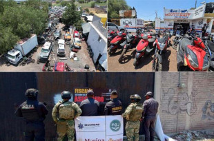 Fueron realizadas 82 técnicas de investigación de cateo y verificaciones para el aseguramiento de inmuebles, así como vehículos y autopartes robadas.