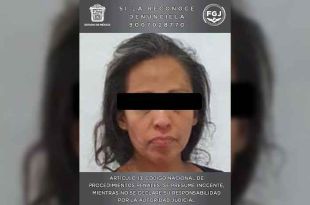 Susana "N" fue detenida por elementos de la Policía Municipal de Tlalnepantla en auxilio de la víctima.