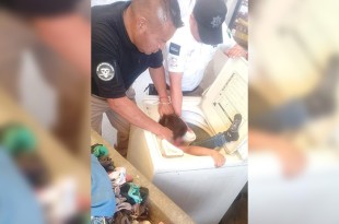 De acuerdo con las autoridades, el hecho se trató de un accidente doméstico, que, aunque alarmante, no pasó a mayores gracias a la pronta intervención de los cuerpos de rescate.
