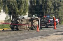 Un tráiler quedó involucrado en el aparatoso accidente registrado sobre la carretera federal Toluca-Tenango.
