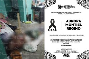 La Fiscalía mexiquense inició las investigaciones por la muerte de una paramédica en Otzolotepec.
