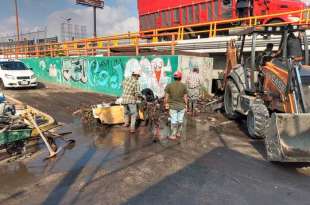 El arenero San Carlos se llenó de desechos
