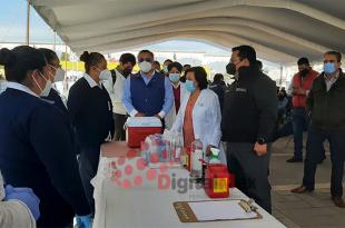 El también encargado de la vacunación en el Estado de México dijo en entrevista que sólo ayer se colocaron más de 340 mil vacunas en un sólo día