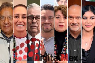 Higinio Martínez, Claudia Sheinbaum, Rubén Rocha, Pepe Couttolenc, Delfina Gómez, Jesús Antonio Esteva, Carmen Albarrán