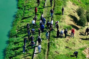 La jornada forma parte del plan municipal que contempla plantar 126 mil árboles